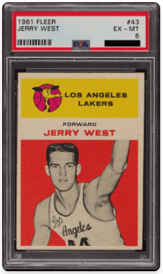 1961 Fleer Jerry West