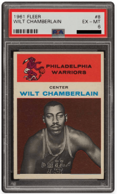 1961 Fleer Wilt Chamberlain