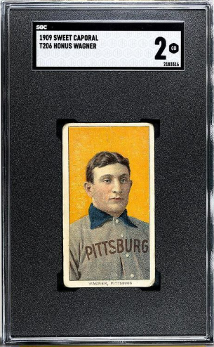 Most expensive Honus Wagner baseball card
